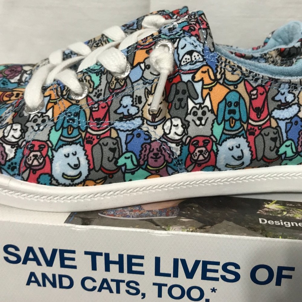 COPY - New Skechers Bobs Beach Bingo Woof Pack Size 6
